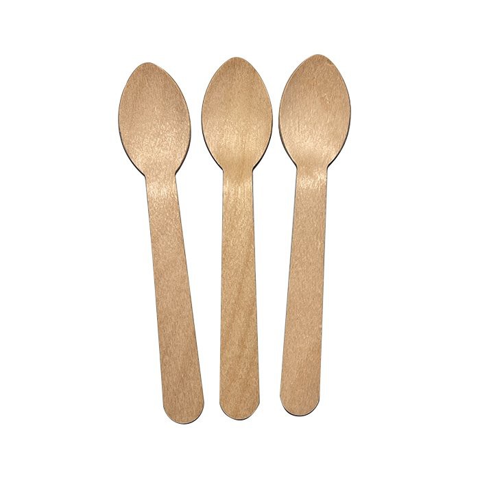 Disposable Wooden Teaspoons