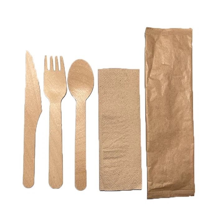 Cuchara larga de madera